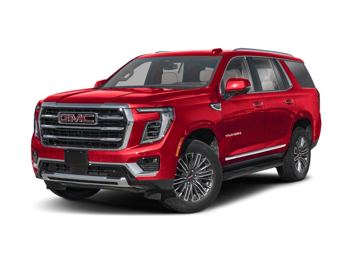 2026 GMC Yukon Denali in Onyx Black — front three-quarter view