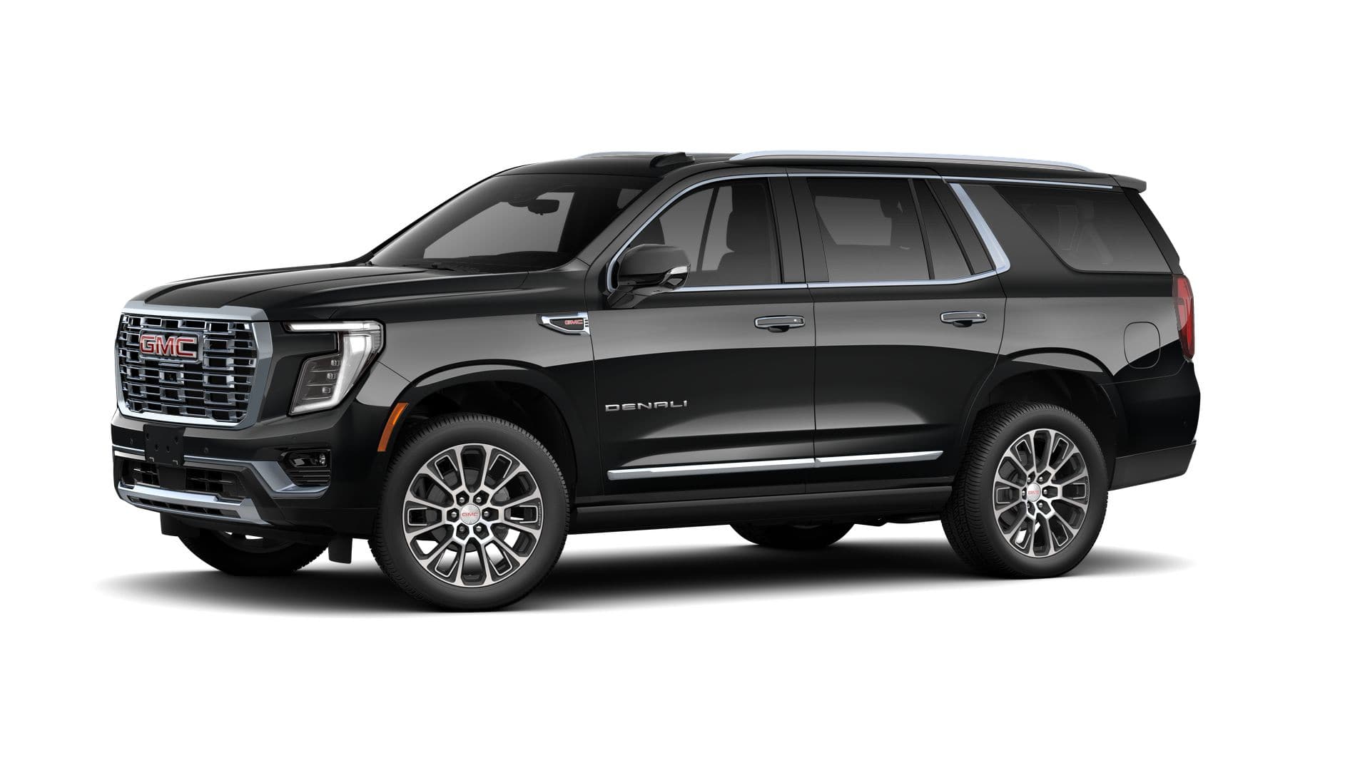 2026 GMC Yukon — rear three-quarter view
