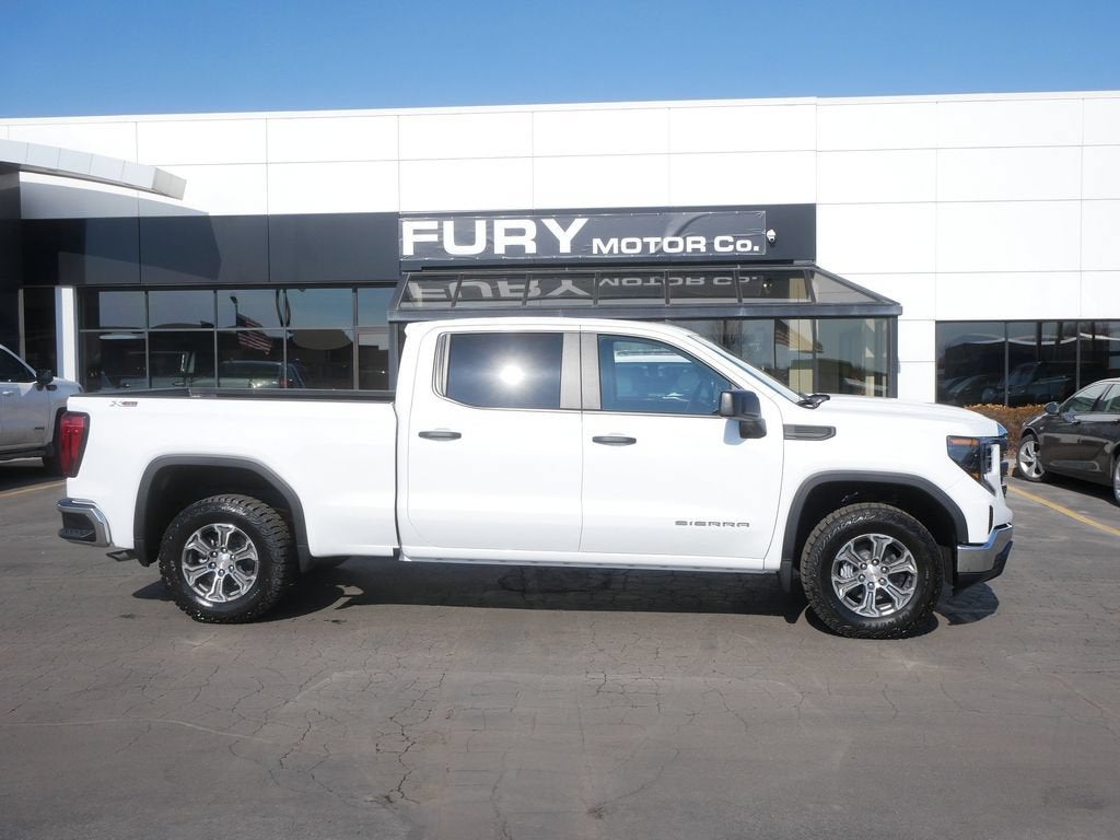 2026 GMC Sierra 1500 Pro in Summit White — front three-quarter view