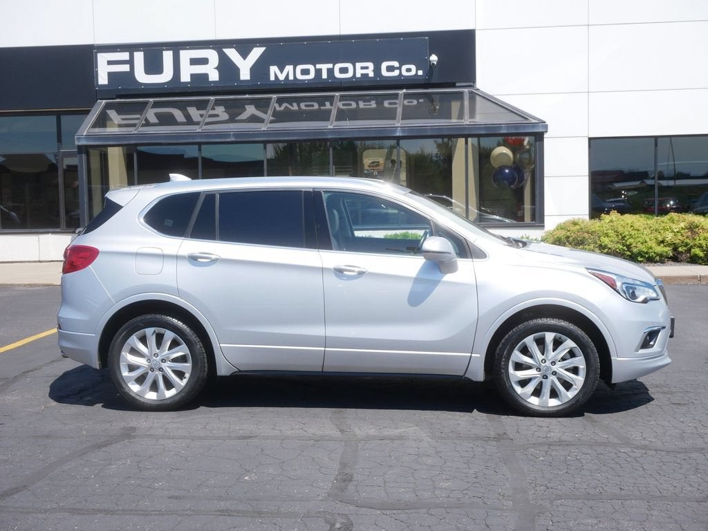 2016 Buick Envision Premium I in Galaxy Silver Metallic — front three-quarter view
